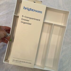 Brightroom Drawer Organizer Target Plastic White
